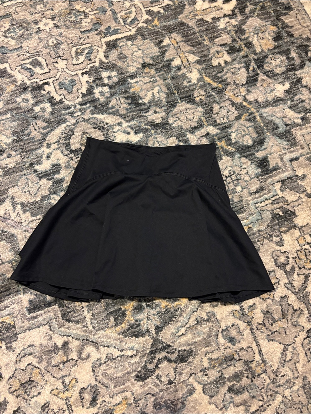 Old Navy Black Flared Skort - Athletic A-Line
